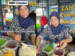 Murah Banget! Cendol Topping Komplet Hanya Rp 3 Ribuan