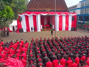 PDIP Upacara Hari Lahir Pancasila 1 Juni, Rano Karno hingga Ganjar Hadir