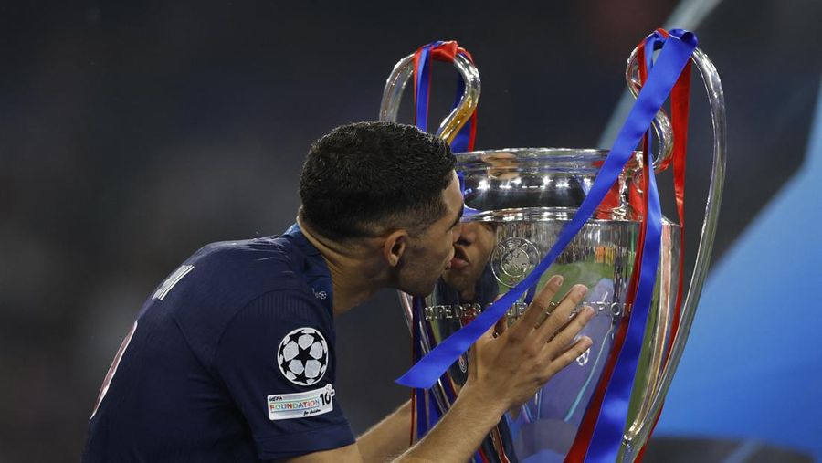 PSG menjuarai Liga Champions 2024/2025. PSG juara setelah menaklukkan Inter Milan dalam laga final yang berlangsung di Stadion Allianz Arena, Munchen, Minggu (1/6/2025) dini hari WIB. (REUTERS/Peter Cziborra) PSG menjuarai Liga Champions 2024/2025. PSG juara setelah menaklukkan Inter Milan dalam laga final yang berlangsung di Stadion Allianz Arena, Munchen, Minggu (1/6/2025) dini hari WIB. (REUTERS/Peter Cziborra)