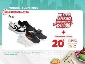 Beli Sepatu di Transmart Full Day Sale Cuma Rp 120.000, Buruan Merapat!
