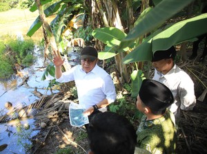 Pemkab OKU Usulkan Pembangunan Siring untuk Atasi Banjir
