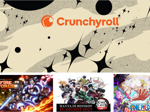 Masuk ke Pulau Egghead hingga Bantai Iblis di Booth Crunchyroll AFA ID 2025