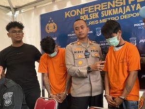 Ditangkap Polisi, Duo Maling Motor di Depok Bisa Beraksi Tak Sampai 5 Menit