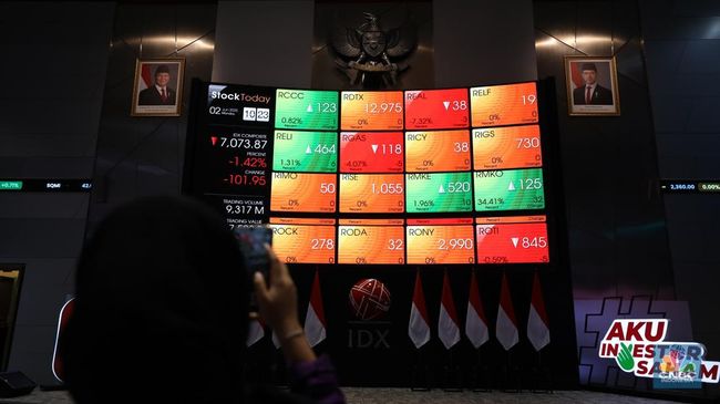 Investor Waswas Data Ekonomi RI, IHSG Lanjut Ambruk