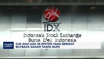 Video: OJK Akui Ada 36 Emiten Yang Berniat Buyback Saham Tanpa RUPS