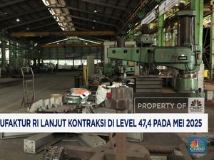 Video: PMI Manufaktur RI Lanjut Kontraksi di Level 47,4 pada Mei 2025