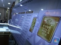 Setelah Merajalela, Harga Emas Antam Logam Mulia Hari Ini Turun Tipis
