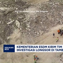 Video: ESDM Kirim Tim Investigasi Longsor Tambang Batu Alam Cirebon