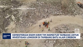 Video: ESDM Kirim Tim Investigasi Longsor Tambang Batu Alam Cirebon
