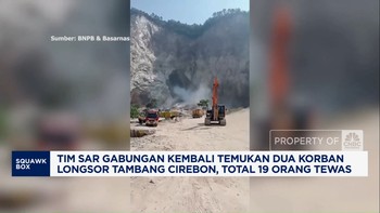 Video: Tim SAR Kembali Temukan 2 Korban Longsor Tambang Cirebon