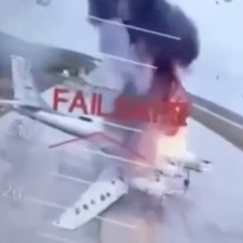 Potret Serbuan 'Gila' Drone Ukraina Hancurkan Puluhan Jet Bomber Rusia