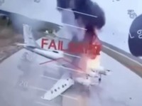 Potret Serbuan 'Gila' Drone Ukraina Hancurkan Puluhan Jet Bomber Rusia