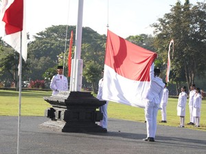Kapolda Bali Ikuti Upacara Peringatan Hari Lahir Pancasila