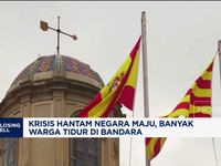Video: Krisis Hantam Negara Maju, Banyak Warga Tidur di Bandara