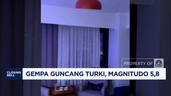 Video: Gempa Guncang Turki, Magnitudo 5,8