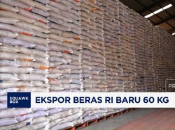 Video: Indonesia Mulai Ekspor Beras, Tapi Baru 60 Kg di April 2025