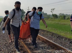 Nenek Asal Tulungagung Tewas Tersambar Kereta Api Malabar