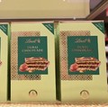 Dubai Chocolate bars stand in a branch of chocolate producer Lindt before the sale of 100 Dubai Chocolate bars starts in Stuttgart, southern Germany, on November 15, 2024. The hype around the chocolate bar - usually filled with pistachio and tahini p