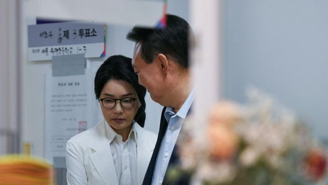 Potret Terdakwa Eks Presiden Yoon Suk Yeol Ikut Nyoblos Pilpres Korsel