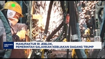 Video: Manufaktur RI Jeblok, Pemerintah Salahkan Kebijakan Trump