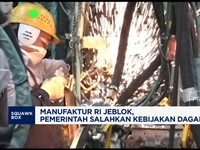 Video: Manufaktur RI Jeblok, Pemerintah Salahkan Kebijakan Trump