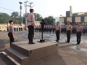 3 Polisi Depok Naik Pangkat, Maskot Jaguar Winam Agus Jadi Kompol