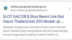 Situs Pemkab Pangandaran Diretas Judi Online, Diserang 250 Juta Kali