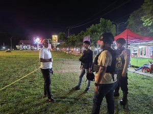 Cegah Premanisme-Geng Motor, Tim Raga Polres Kampar Riau Patroli Malam
