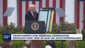 Video: Negosiasi Berlanjut, Trump Hampir Capai Kesepakatan Tarif Impor