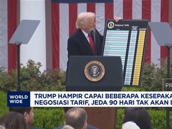 Video: Negosiasi Berlanjut, Trump Hampir Capai Kesepakatan Tarif Impor