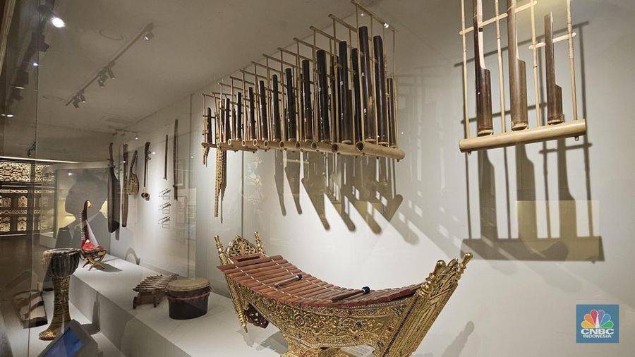 ASEAN Culture House (ACH) di Busan menyelenggarakan berbagai pameran permanen dan khusus untuk menyoroti sejarah, masyarakat, dan budaya dari 10 negara ASEAN, termasuk Indonesia. (CNBC Indonesia/Thea Fathanah Arbar) ASEAN Culture House (ACH) di Busan menyelenggarakan berbagai pameran permanen dan khusus untuk menyoroti sejarah, masyarakat, dan budaya dari 10 negara ASEAN, termasuk Indonesia. (CNBC Indonesia/Thea Fathanah Arbar)