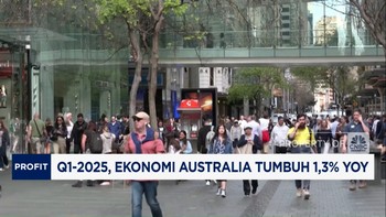 Video: Q1-2025, Ekonomi Australia Tumbuh 1,3% (yoy)