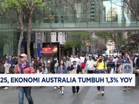 Video: Q1-2025, Ekonomi Australia Tumbuh 1,3% (yoy)
