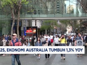 Video: Q1-2025, Ekonomi Australia Tumbuh 1,3% (yoy)