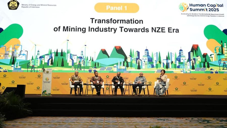 Direktur Strategic Support & Human Capital PT Indonesia Asahan Aluminium (Inalum), Benny Alexander F.D. Wiwoho, dalam ajang Human Capital Summit (HCS) 2025 yang digelar Selasa (3/6/2025). (Dok. MIND ID)