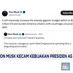 Video: Elon Musk Sebut Presiden Trump Keji
