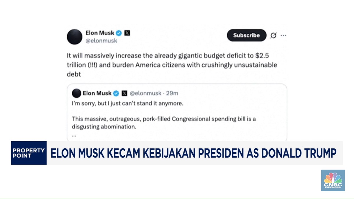 Video: Elon Musk Sebut Presiden Trump Keji