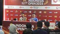 Indonesia Sisakan 5 Wakil di Indonesia Open 2025