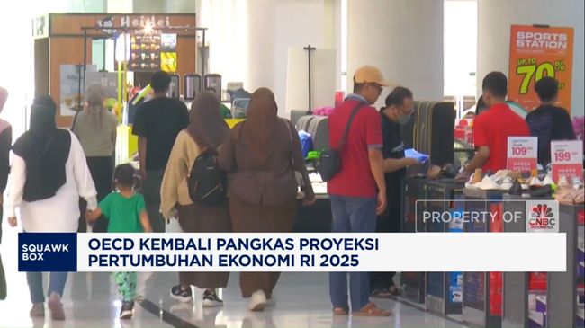 Video: OECD Pangkas Proyeksi Pertumbuhan Ekonomi RI 2025 Jadi 4,7%
