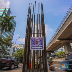Mau Dibongkar Pramono, Begini Penampakan Bangkai Tiang Proyek Monorel