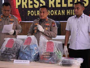 Mandor Sawit di Rohil Dibunuh dan Jasadnya Dikarungin, 3 Pelaku Ditangkap