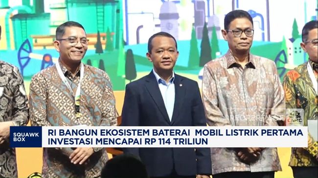 Video: RI Bangun Ekosistem Baterai Mobil Listrik, Investasi Rp 114 T
