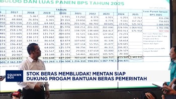 Video: Stok Beras Membludak! Mentan Siap Dukung Progam Bansos Beras