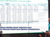 Video: Stok Beras Membludak! Mentan Siap Dukung Progam Bansos Beras