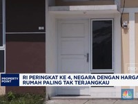 Video: RI Masuk Peringkat ke-4 Harga Rumah Paling Tak Terjangkau