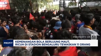 Video: Stadion Bengaluru Ricuh, Kemenangan Bola Berujung Maut