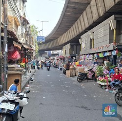 Pasar Asemka Kini Sunyi Sepi, Pedagang Mulai Ketakutan