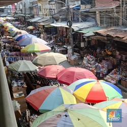 Pasar Asemka Kini Sunyi Sepi Ditinggal Pembeli, Begini Penampakannya