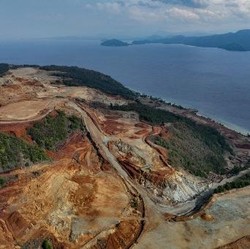 Penampakan Penambangan Nikel di Wilayah Raja Ampat