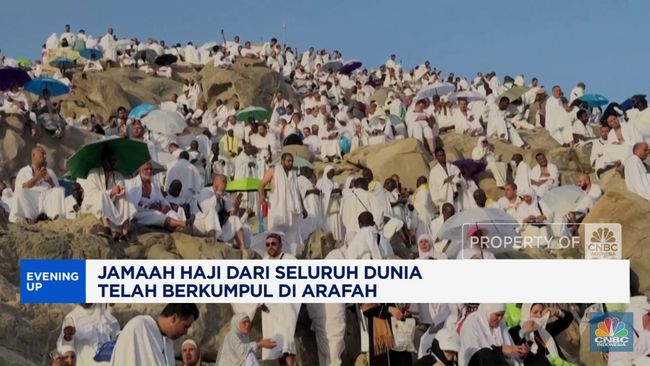Video: Jamaah Haji Dari Seluruh Dunia Berkumpul di Arafah